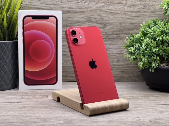 Hibátlan iPhone 12 Red 128GB 2 ÉV Garanciával 100%