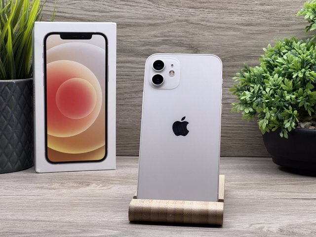 Hibátlan iPhone 12 White 256GB 2 ÉV Garanciával 100%