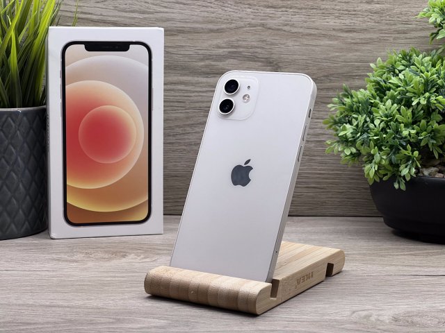 Hibátlan iPhone 12 White 256GB 2 ÉV Garanciával 100%