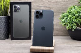 Hibátlan iPhone 11 Midnight Green 256GB 2 ÉV Garanciával 90%