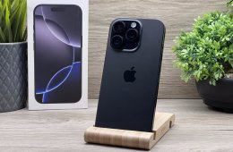 iPhone 16 Pro Black Titanium 256GB 2 ÉV Garanciával