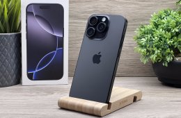 iPhone 16 Pro Black Titanium 256GB 2 ÉV Garanciával