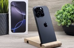 iPhone 16 Pro Black Titanium 256GB 2 ÉV Garanciával