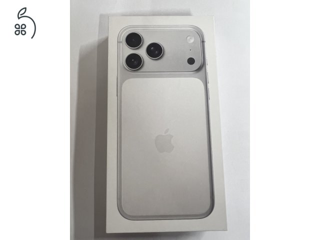 Iphone 17 Pro Max 256 GB Ezüst (Új - Bontatlan - Garanciás)