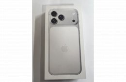 Iphone 17 Pro Max 256 GB Ezüst (Új - Bontatlan - Garanciás)