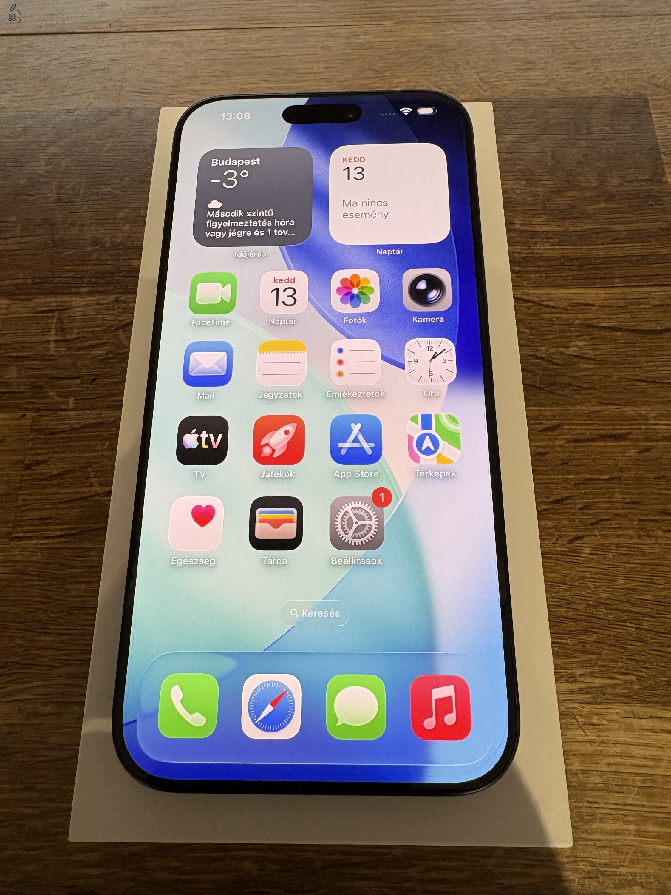 iPhone 16 Pro Max 256GB - (Fekete) 