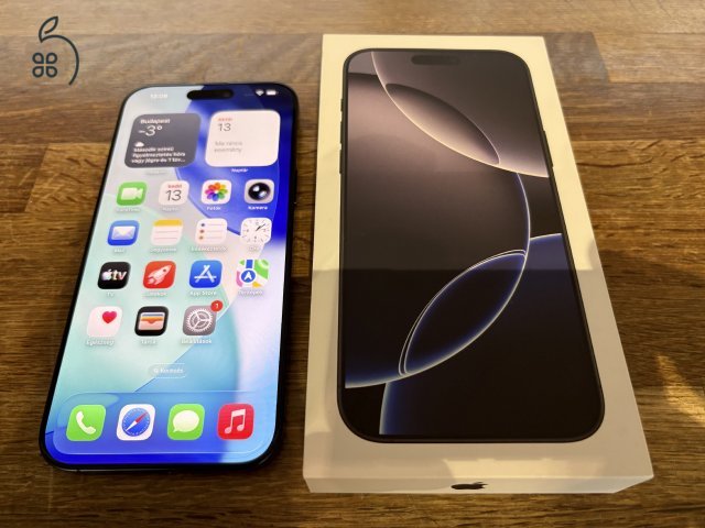 iPhone 16 Pro Max 256GB - (Fekete) 