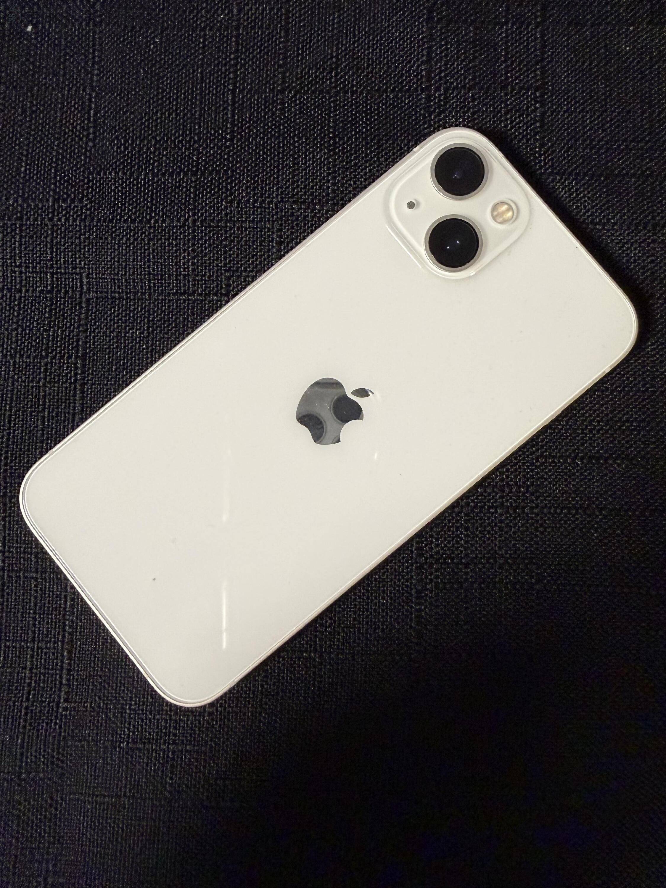 iPhone 13 128gb - Fehér - Hibátlan állapot