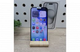 Apple iPhone 15 Plus 128GB Black használt szép állapot 90% akku 6 hónap garancia