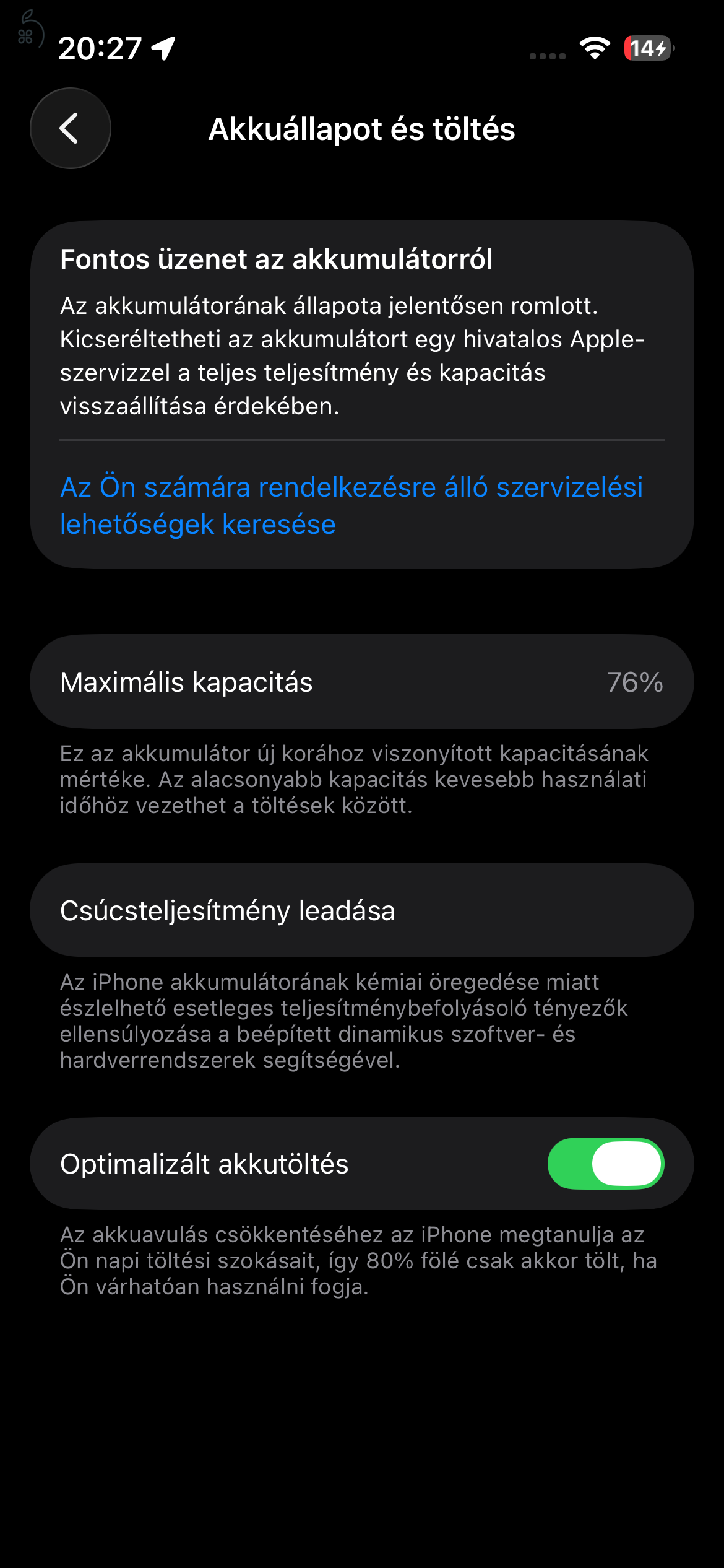 iPhone 13 Pro 256gb - Grafit Szürke -