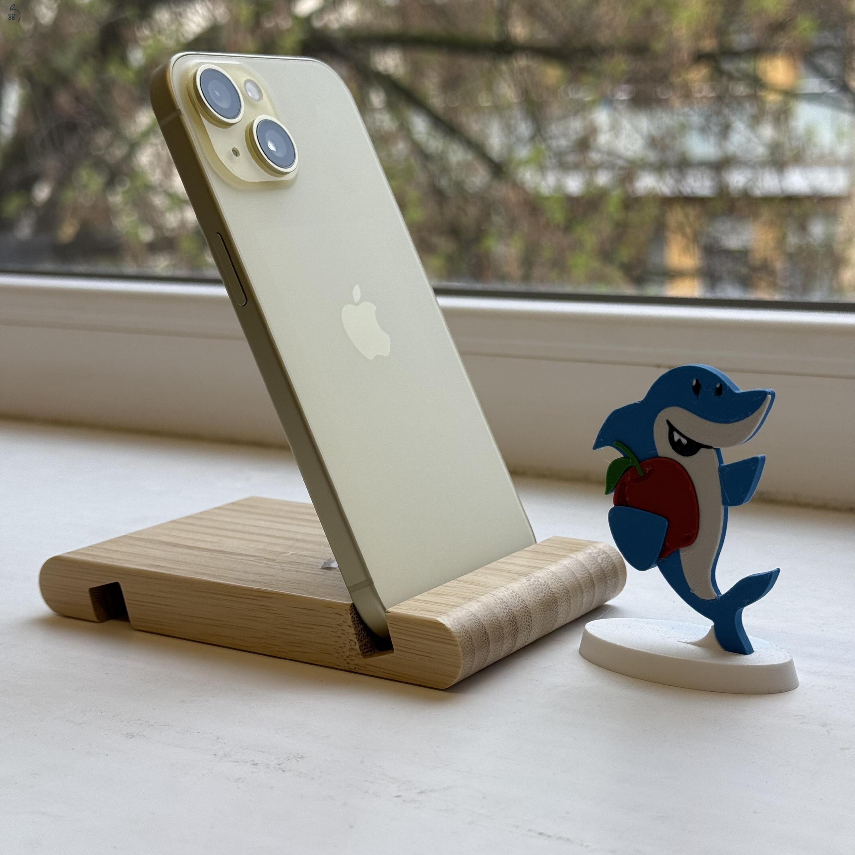  HIBÁTLAN iPhone 14 Plus 128GB Yellow -1 ÉV GARANCIA - Kártyafüggetlen, MS4472