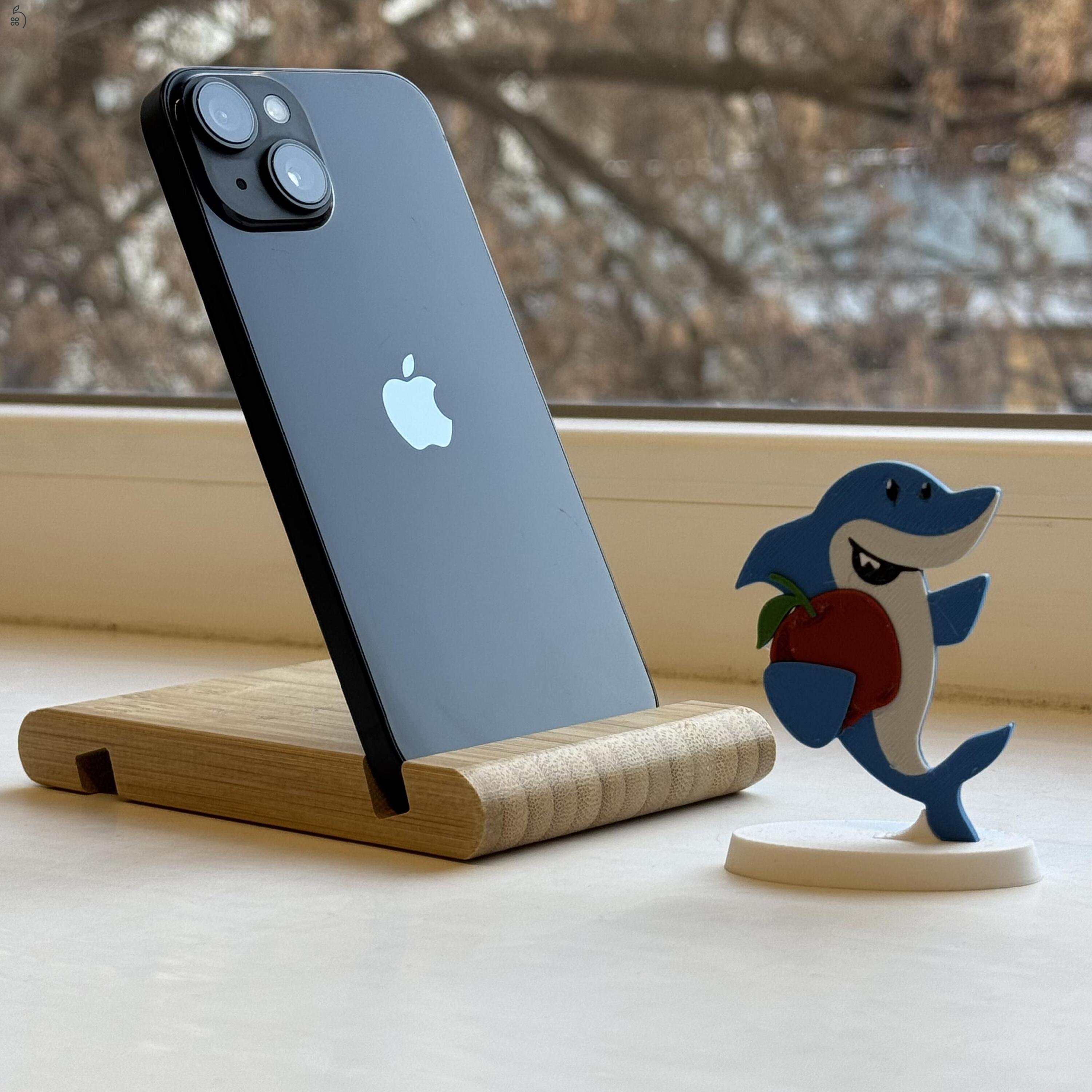 GYÖNYÖRŰ iPhone 14 Plus 256GB Midnight -1 ÉV GARANCIA - Kártyafüggetlen, MS4526