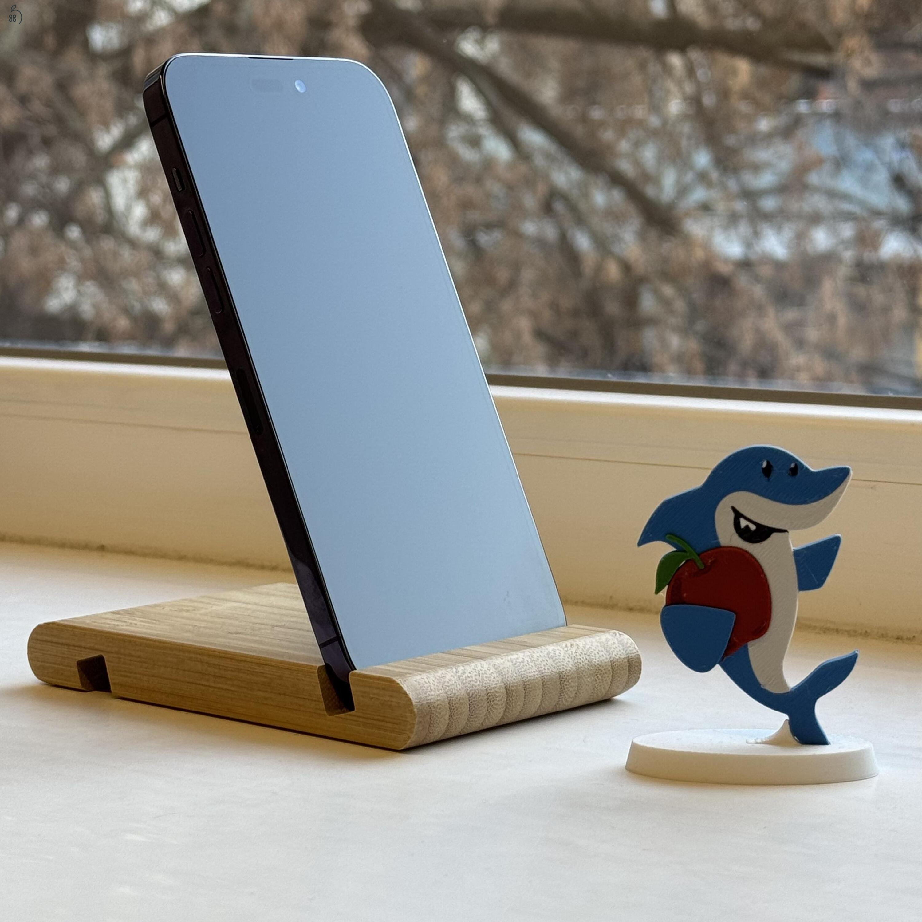 GYÖNYÖRŰ iPhone 14 Pro Max 128GB Deep Purple -1 ÉV GARANCIA - Kártyafüggetlen, MS3791