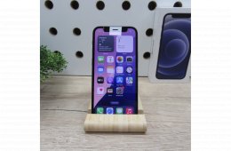 Apple iPhone 12 mini 64GB Black használt megkímélt 100% akku 6 hónap garancia