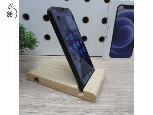 Apple iPhone 12 mini 64GB Black használt megkímélt 100% akku 6 hónap garancia