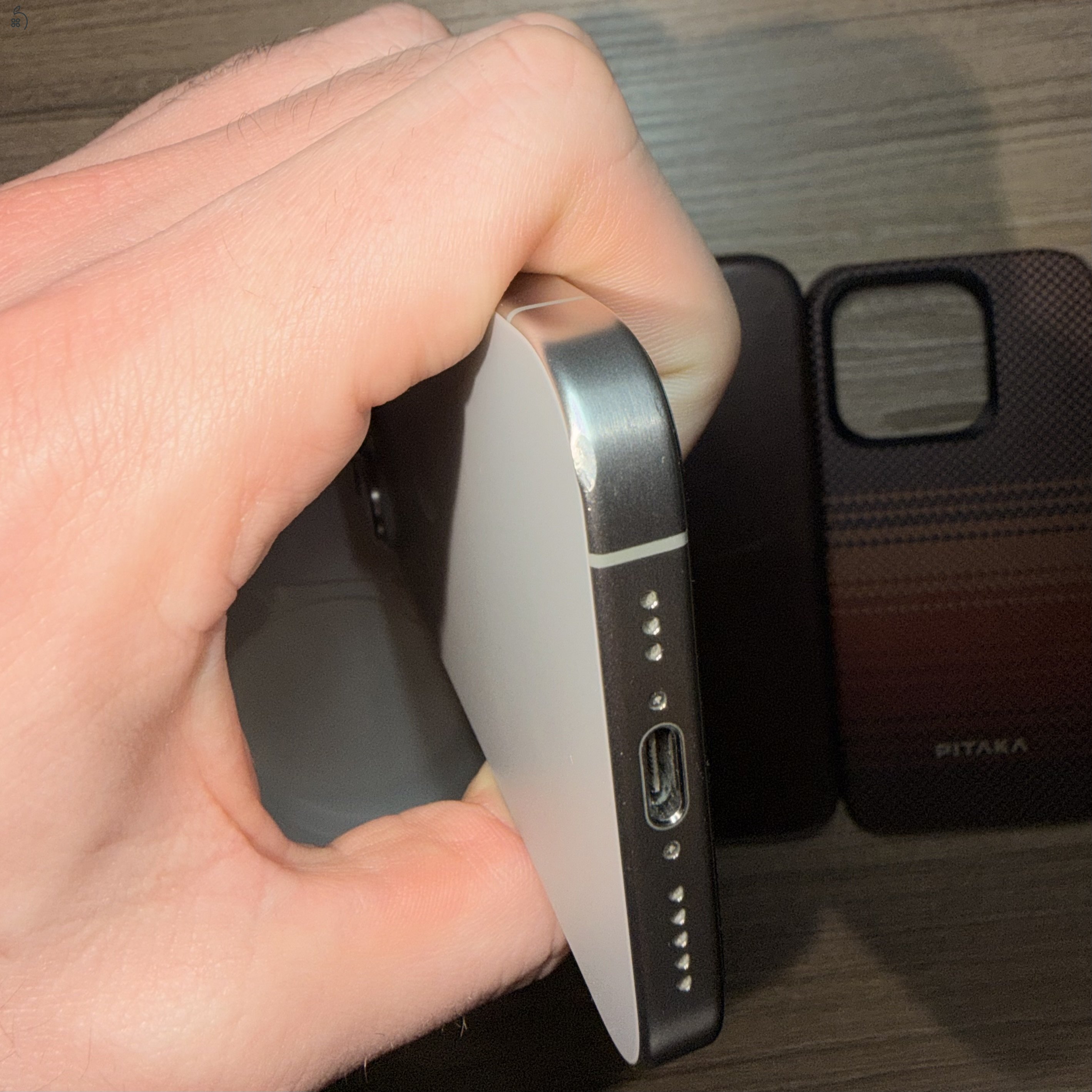 iPhone 15 pro 256gb natúr titán