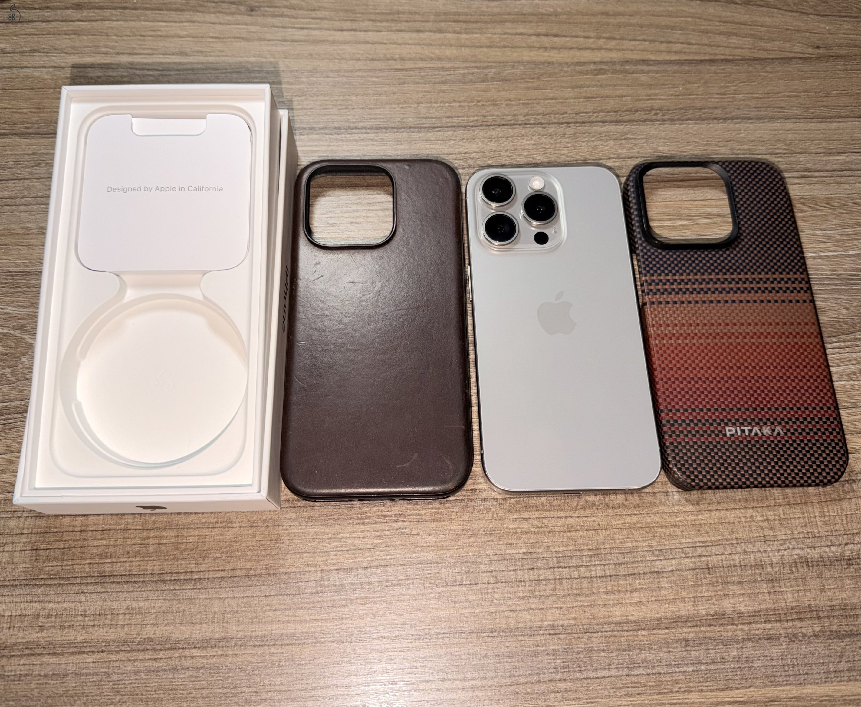 iPhone 15 pro 256gb natúr titán