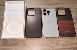 iPhone 15 pro 256gb natúr titán