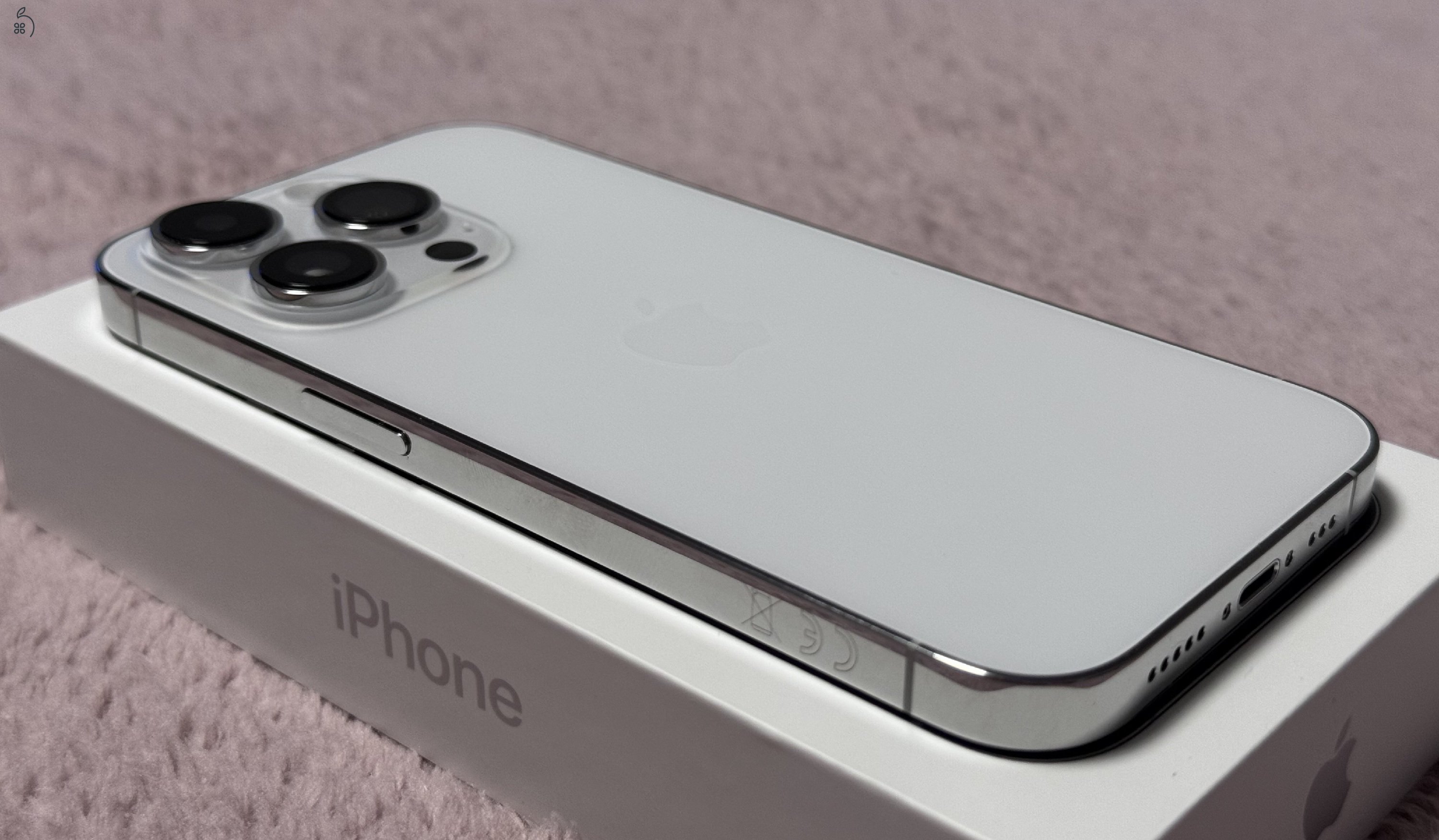 iPhone 14 Pro 128GB - AKKU 85% - Jótállás 2026.08.-hóig, kártyafüggetlen, hibátlan állapotban