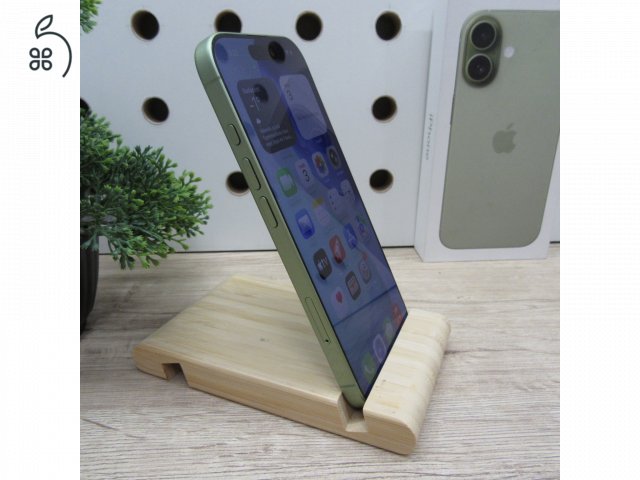 Apple iPhone 17 256GB Sage használt újszerű 100% akku 32 ciklus Apple garancia 2027.01.06-ig