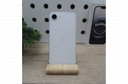 Apple iPhone 16e 128GB White használt újszerű 100% akku 83 ciklus garanciás 2026.10.26-ig