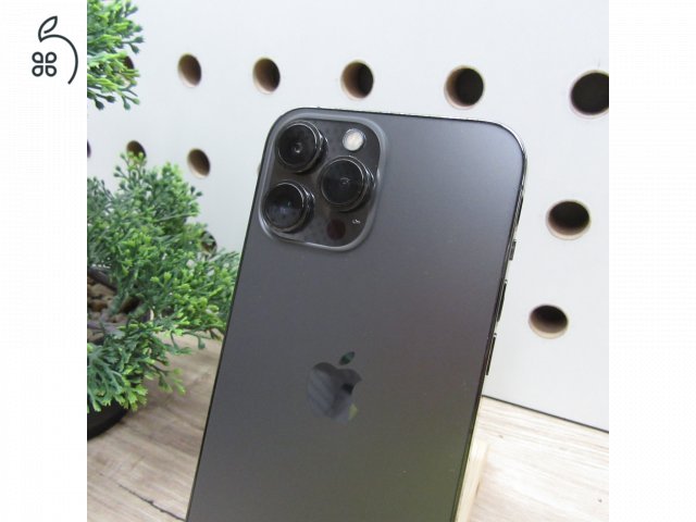 Apple iPhone 13 Pro Max 128GB Space Gray használt szép állapot 100% akku 6 hónap garancia