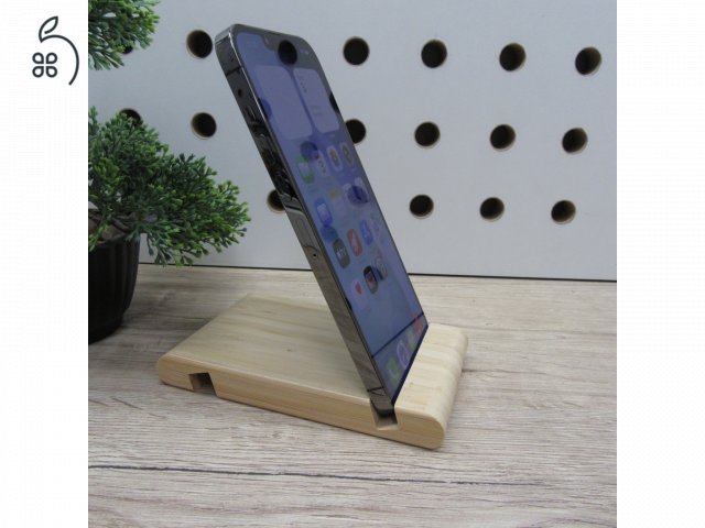 Apple iPhone 13 Pro Max 128GB Space Gray használt szép állapot 100% akku 6 hónap garancia