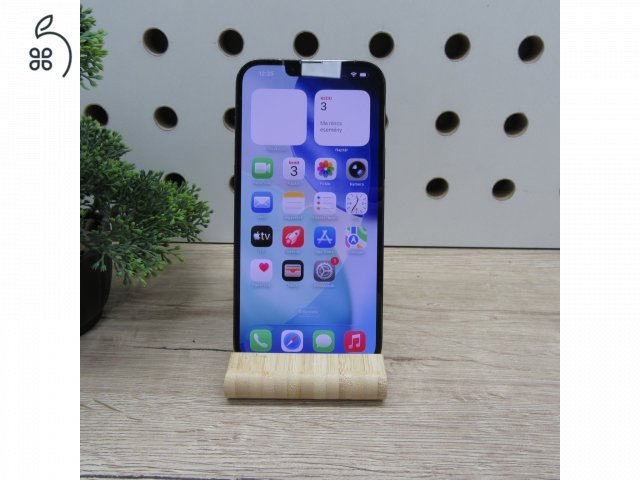 Apple iPhone 13 Pro Max 128GB Space Gray használt szép állapot 100% akku 6 hónap garancia