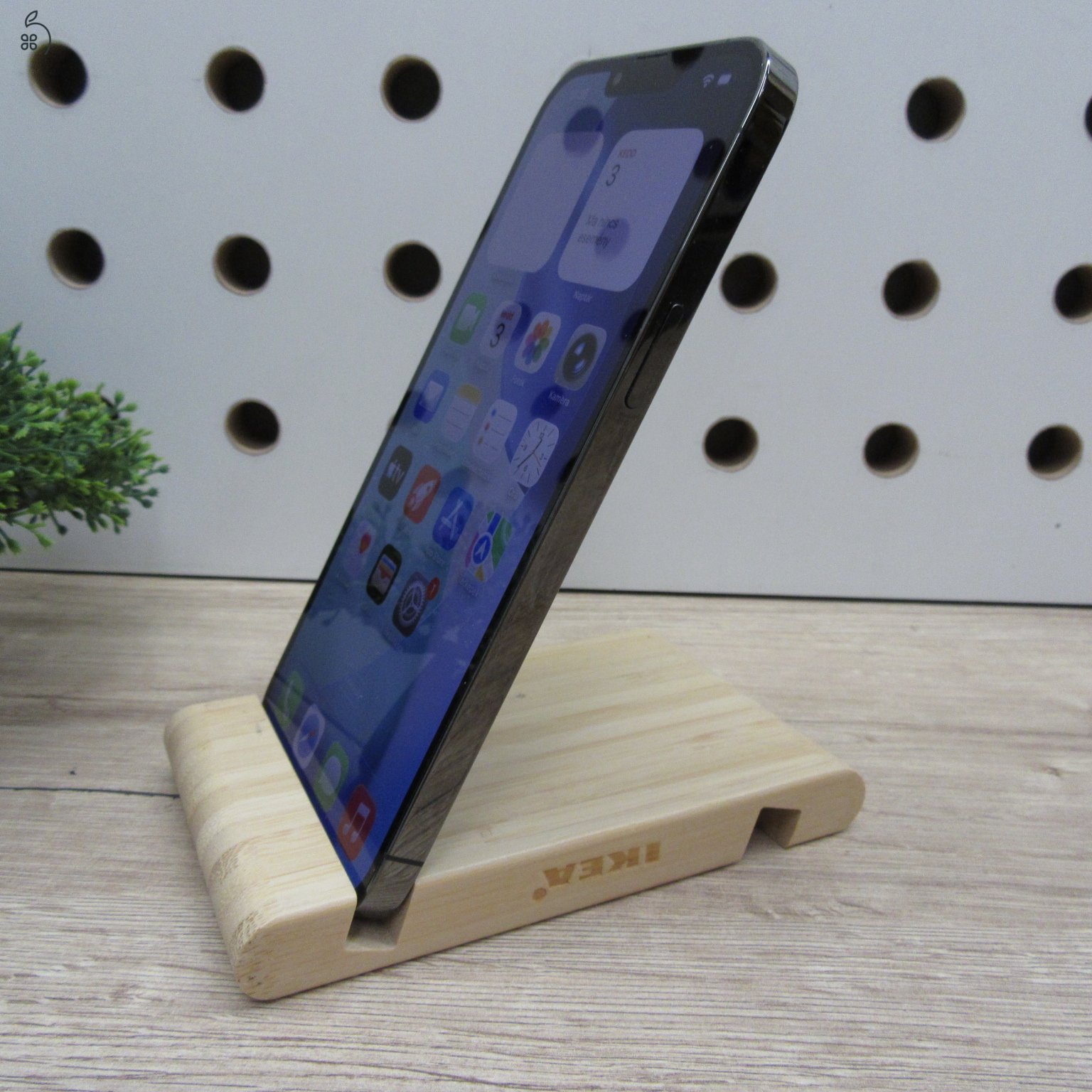 Apple iPhone 13 Pro Max 128GB Space Gray használt szép állapot 100% akku 6 hónap garancia