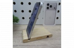 Apple iPhone 17 Pro 256GB Silver használt újszerű 100% akku 72 ciklus garanciás 2026.11.24-ig