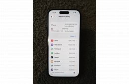 iPhone 15 256GB Fekete 88% akku