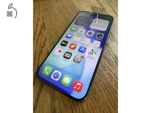 Eladó iPhone 15 Pro  - 256 GB - Blue Titanium színben - ajándék tokkal