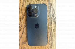 Eladó iPhone 15 Pro  - 256 GB - Blue Titanium színben - ajándék tokkal