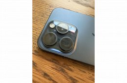 Eladó iPhone 15 Pro  - 256 GB - Blue Titanium színben - ajándék tokkal