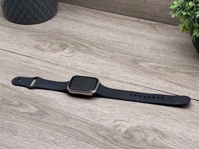Apple Watch S9 Starlight 45mm 2 ÉV Garanciával 92%
