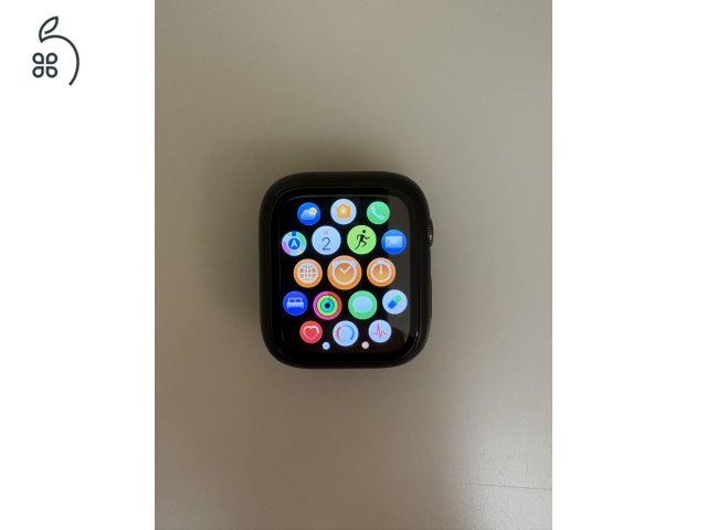 Apple Watch Series 6 44 mm Cellular (eSIM) grafit színű rozsdamentes acél tok, újszerű állapotban, minden kiegészítővel