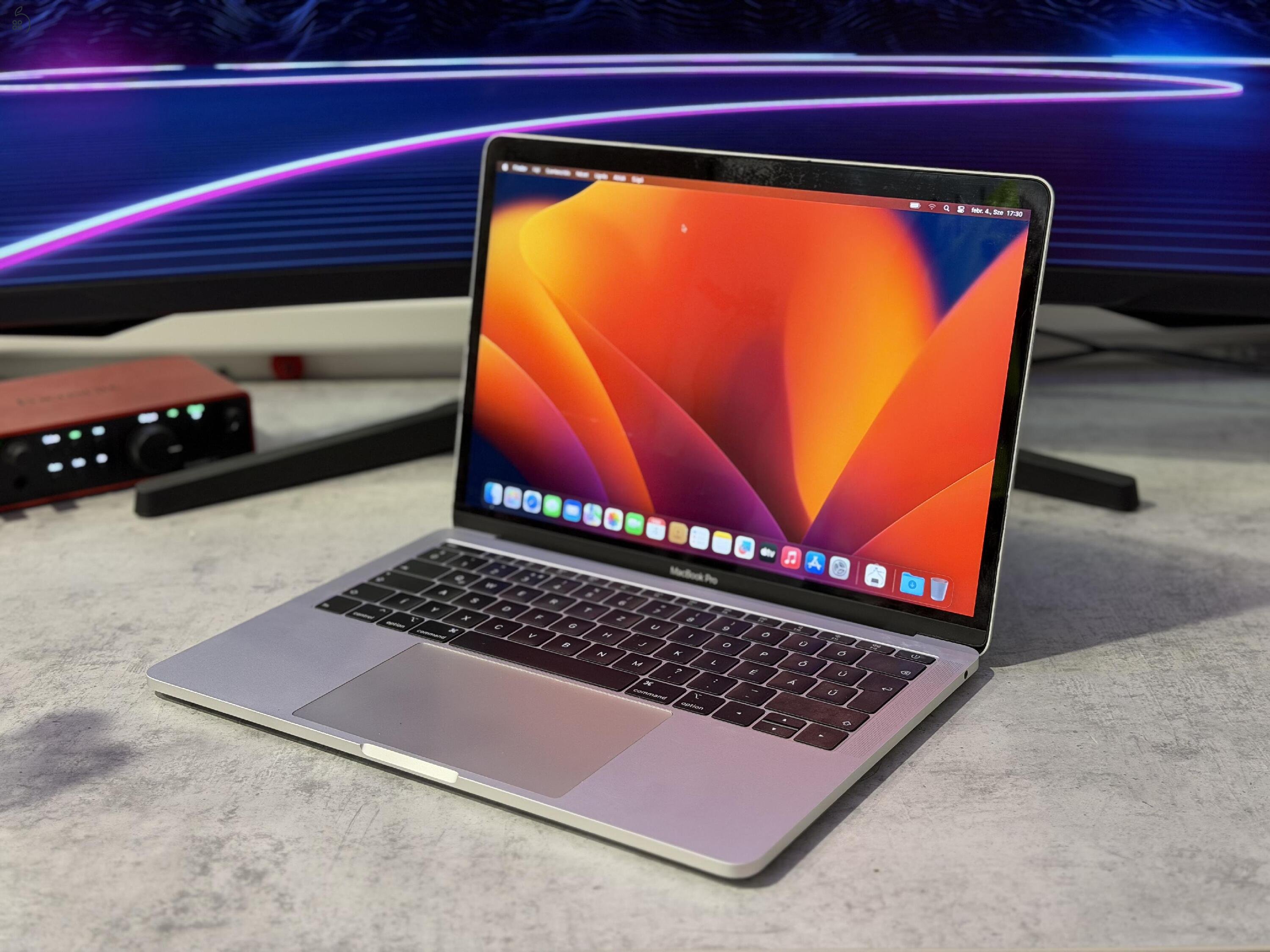 MacBook Pro 13” (2017) – i5 / 16GB RAM / 512GB SSD – frissen telepítve