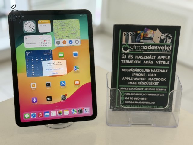 iPad 10th. 64GB Cellular Újszerű/1-3 hónap gar./Akku 95%/p4719