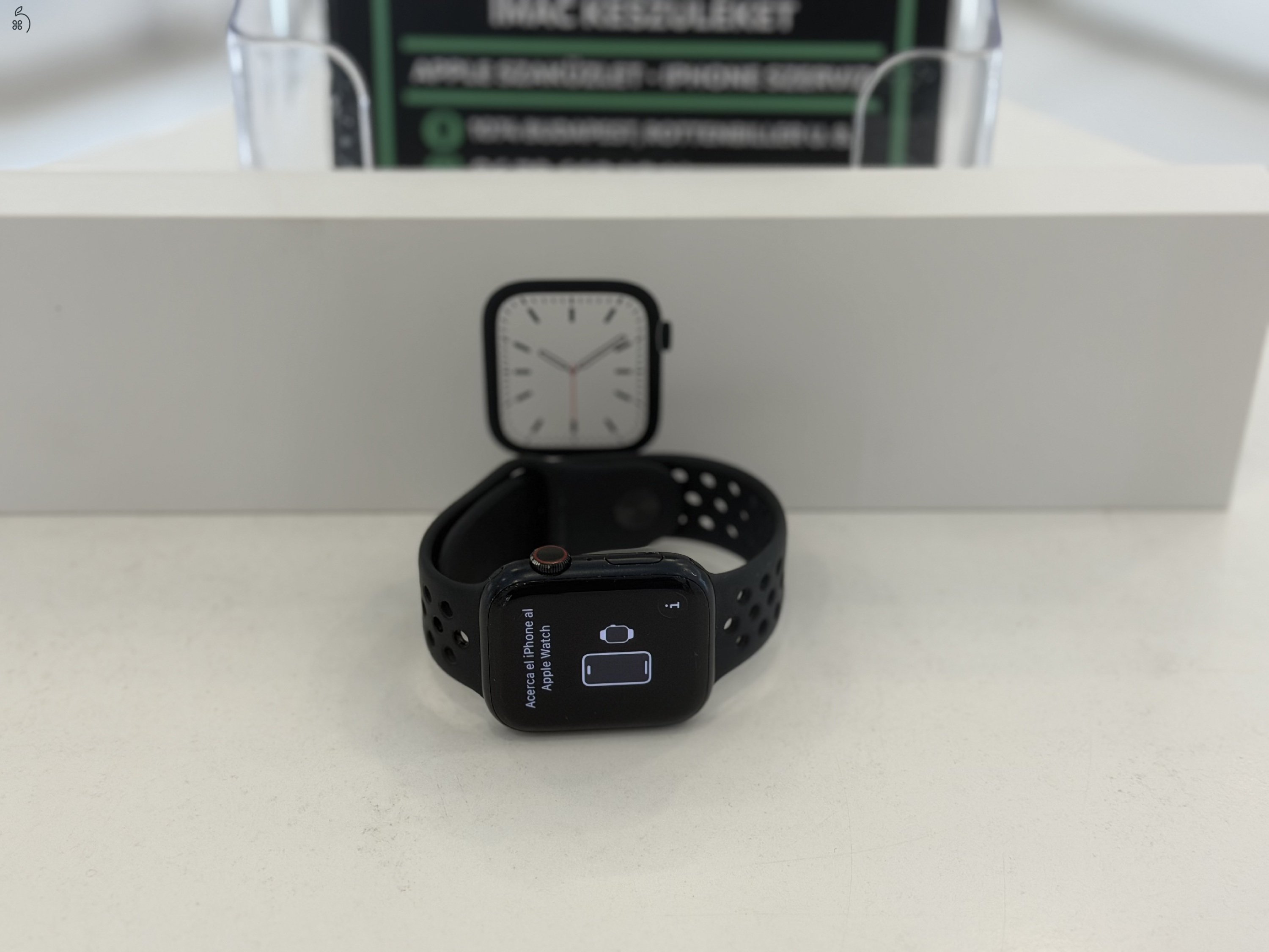 Apple Watch 7 Cellular Használt/1 hónap gar./Akku 85%/p4721
