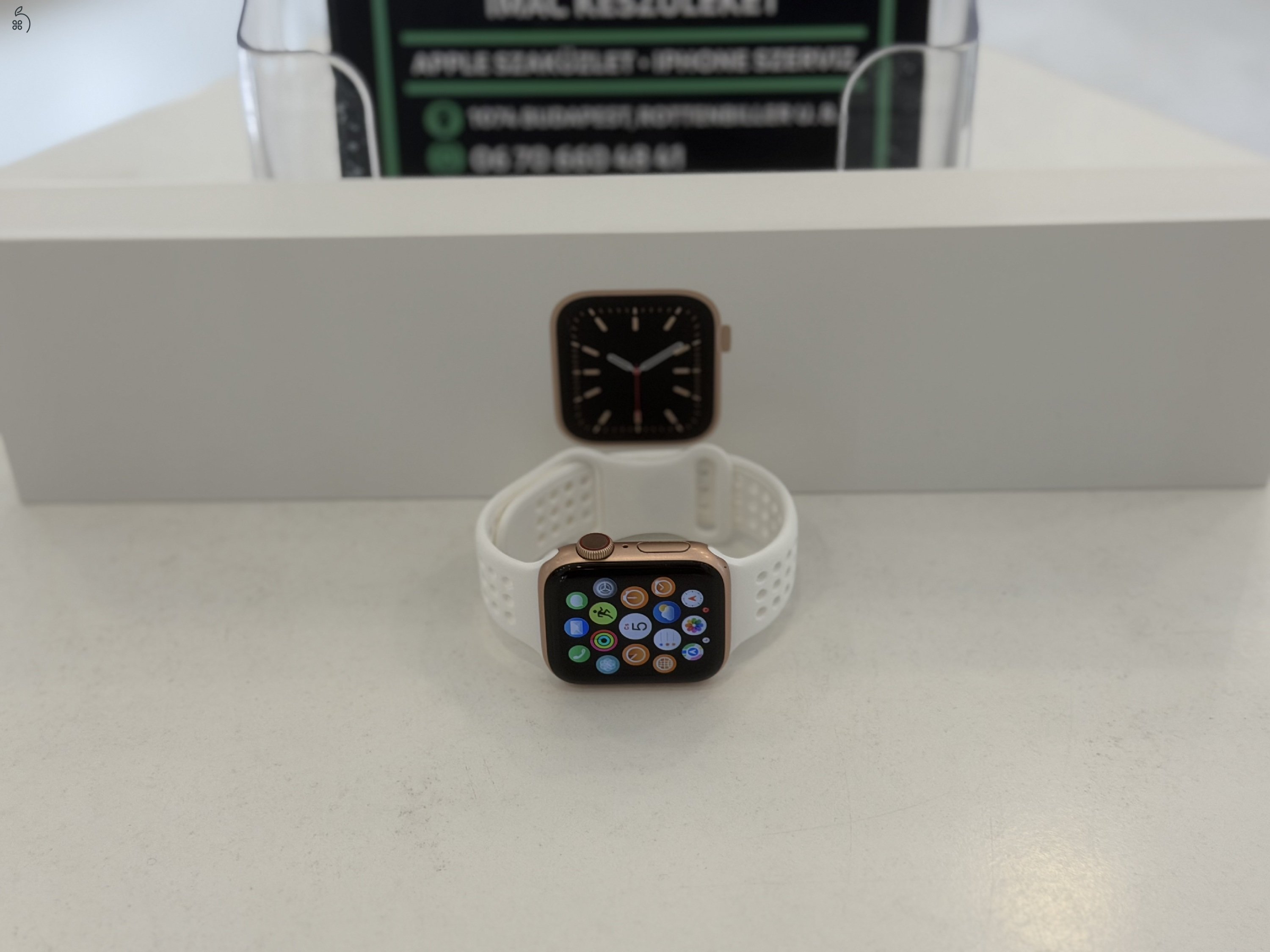 Apple Watch 6 40mm Cellular Használt/1 hónap gar./Akku 100%/p4722