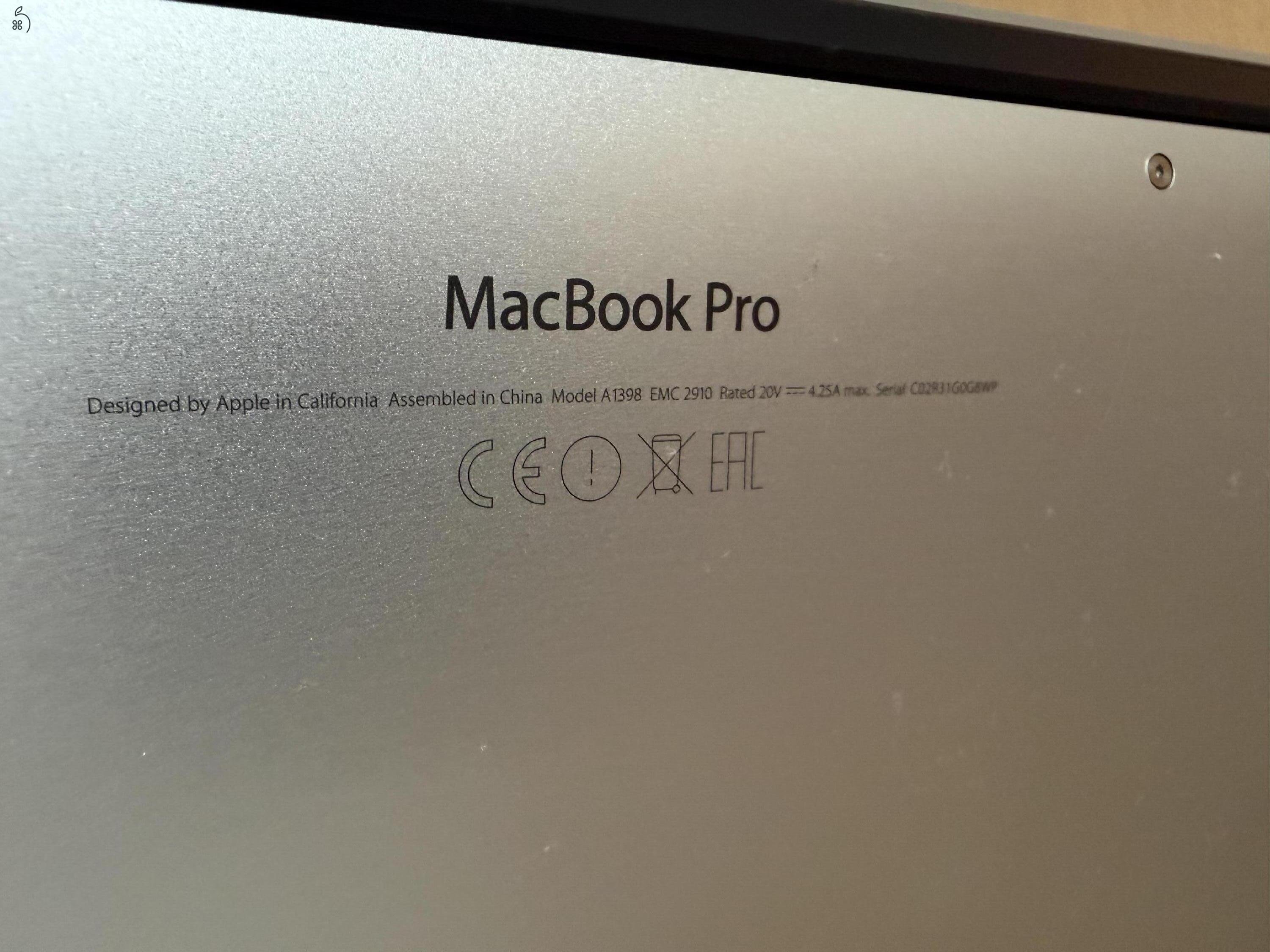 MacBook Pro Retina 15” Mid 2015