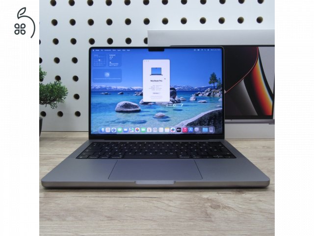 Apple MacBook Pro 14 (2021) 32GB/2TB használt, karcmentes – 90% akku (108 ciklus)