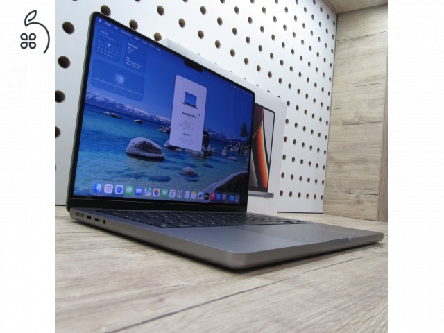 Apple MacBook Pro 14 (2021) 32GB/2TB használt, karcmentes – 90% akku (108 ciklus)