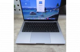 Apple MacBook Pro 14 (2021) 32GB/2TB használt, karcmentes – 90% akku (108 ciklus)