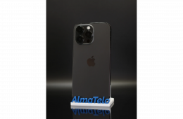 Apple iPhone 14 Pro Max eSIM 128 GB Space Black 100% akku - 12 HÓ GARANCIA