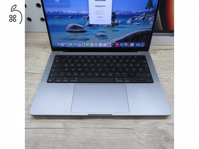 Apple MacBook Pro 14 (2021) 16GB / 1TB – használt, karcmentes – 83% akku