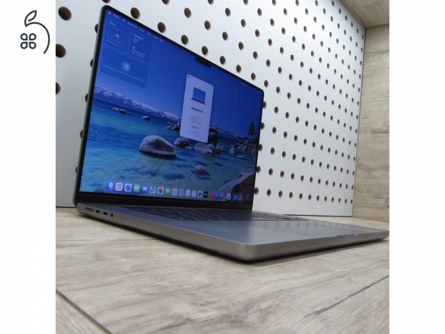 Apple MacBook Pro 16 (2021) 16GB / 512GB – használt, szép állapot – 82% akku 353 ciklus