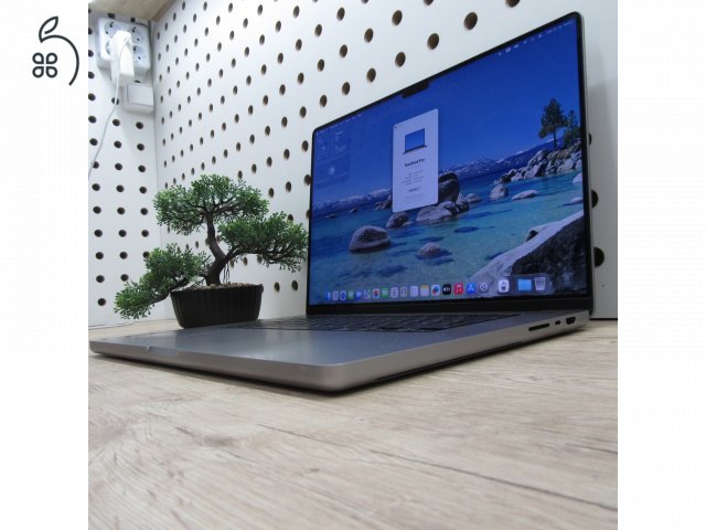 Apple MacBook Pro 16 (2021) 16GB / 512GB – használt, szép állapot – 82% akku 353 ciklus