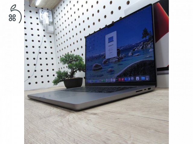 Apple MacBook Pro 16 (2021) 16GB / 1TB – használt, szép állapot – 90% akku - 136 ciklus