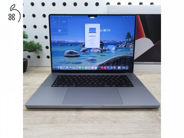Apple MacBook Pro 16 (2021) 16GB / 1TB – használt, szép állapot – 90% akku - 136 ciklus
